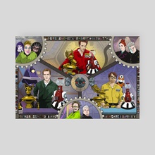 MST3K 30th anniversary tribute - Poster by Bill Mudron
