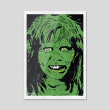 REGAN MACNEIL - The Exorcist (Pop Art) - Acrylic by Famous  Weirdos