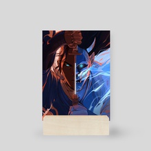 Blue Eye Samurai  - Mini Print by Kei-Ella 