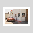 Classic Car | 1960s | 35mm Film Photography | Old Garage - Art Print by Anthony Londer