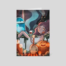 Zombie bath - Card pack by Jelke van Antwerpen