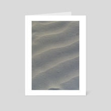 Sand Pattern - Art Card by John Souter
