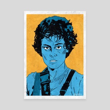 ELLEN RIPLEY - Aliens (Pop Art) - Canvas by Famous  Weirdos