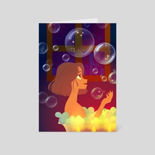 Midnight Bubbles - Card pack by its.just.vin 