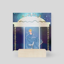 Cinderella in the Moonlight - Mini Print by its.just.vin 