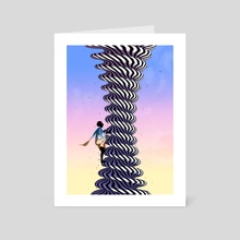 The Climb - Art Card by Dániel Taylor