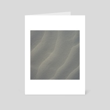 Sand Pattern 2 - Art Card by John Souter