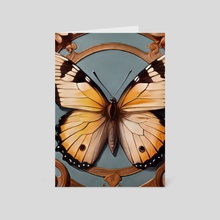 Yellow butterfly 3 - Card pack by MacSwed INK