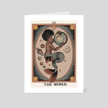The World - Art Card by Jessica O.