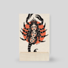 Scorpio - Mini Print by Jessica O.