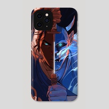 Blue Eye Samurai  - Phone Case by Kei-Ella 