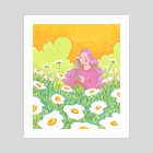 Sunny Side Up - Art Print by Salvia 